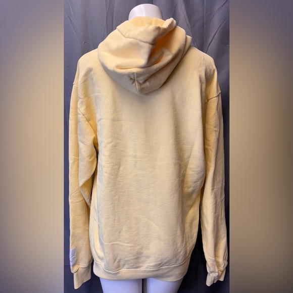 Wasted Collective Oversized Yellow Sweatshirt Hoodie Size Small NWT. - Picture 5 of 7